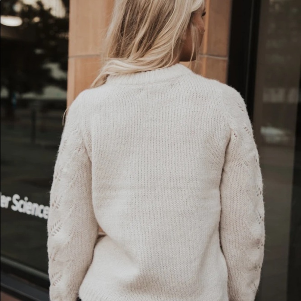 Cream Sweater - Picture 3 of 4